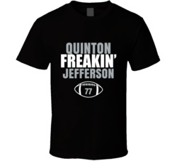 Quinton Freakin Jefferson Football Sports Star Fan T Shirt Quinton Freakin Jefferson Football Sports Star Fan T Shirt