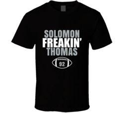 Solomon Freakin Thomas Football Sports Star Fan T Shirt Solomon Freakin Thomas Football Sports Star Fan T Shirt