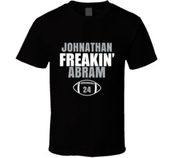 Johnathan Freakin Abram Football Sports Star Fan T Shirt Johnathan Freakin Abram Football Sports Star Fan T Shirt