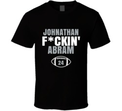 Johnathan Fckin Abram Football Sports Star Fan T Shirt Johnathan Fckin Abram Football Sports Star Fan T Shirt
