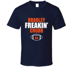 Bradley Freakin Chubb Football Sports Star Fan T Shirt Bradley Freakin Chubb Football Sports Star Fan T Shirt