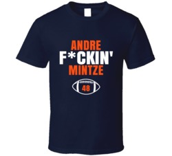 Andre Fckin Mintze Football Sports Star Fan T Shirt Andre Fckin Mintze Football Sports Star Fan T Shirt