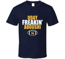 Oday Freakin Aboushi Football Sports Star Fan T Shirt Oday Freakin Aboushi Football Sports Star Fan T Shirt