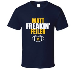 Matt Freakin Feiler Football Sports Star Fan T Shirt Matt Freakin Feiler Football Sports Star Fan T Shirt