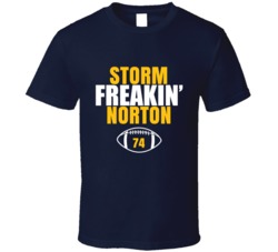 Storm Freakin Norton Football Sports Star Fan T Shirt Storm Freakin Norton Football Sports Star Fan T Shirt