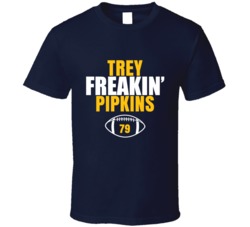 Trey Freakin Pipkins Football Sports Star Fan T Shirt Trey Freakin Pipkins Football Sports Star Fan T Shirt