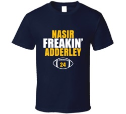 Nasir Freakin Adderley Football Sports Star Fan T Shirt Nasir Freakin Adderley Football Sports Star Fan T Shirt