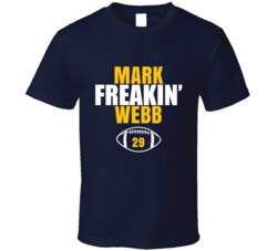 Mark Freakin Webb Football Sports Star Fan T Shirt