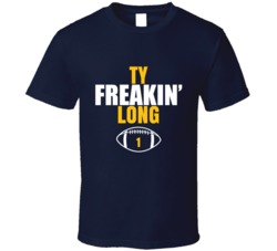 Ty Freakin Long Football Sports Star Fan T Shirt