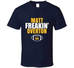 Matt Freakin Overton Football Sports Star Fan T Shirt