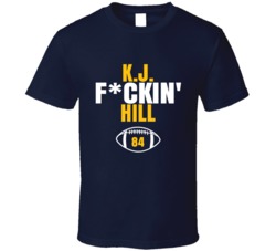Kj Fckin Hill Football Sports Star Fan T Shirt