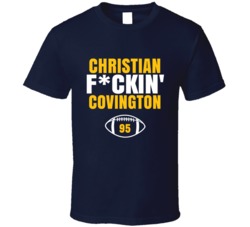 Christian Fckin Covington Football Sports Star Fan T Shirt