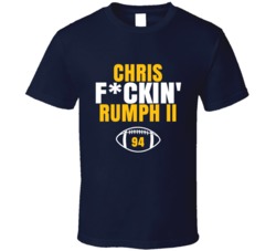 Chris Fckin Rumph Ii Football Sports Star Fan T Shirt
