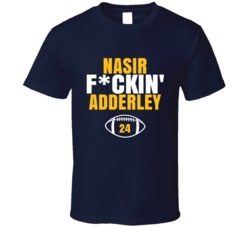 Nasir Fckin Adderley Football Sports Star Fan T Shirt
