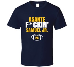Asante Fckin Samuel Jr Football Sports Star Fan T Shirt