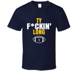 Ty Fckin Long Football Sports Star Fan T Shirt