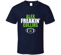Alex Freakin Collins Football Sports Star Fan T Shirt