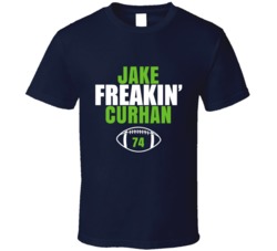 Jake Freakin Curhan Football Sports Star Fan T Shirt