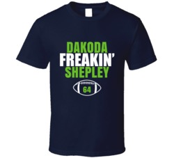 Dakoda Freakin Shepley Football Sports Star Fan T Shirt