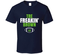 Tre Freakin Brown Football Sports Star Fan T Shirt Tre Freakin Brown Football Sports Star Fan T Shirt