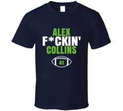 Alex Fckin Collins Football Sports Star Fan T Shirt Alex Fckin Collins Football Sports Star Fan T Shirt