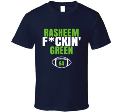 Rasheem Fckin Green Football Sports Star Fan T Shirt Rasheem Fckin Green Football Sports Star Fan T Shirt