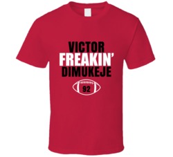 Victor Freakin Dimukeje Football Sports Star Fan T Shirt Victor Freakin Dimukeje Football Sports Star Fan T Shirt