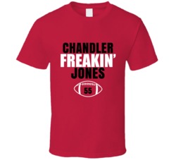 Chandler Freakin Jones Football Sports Star Fan T Shirt Chandler Freakin Jones Football Sports Star Fan T Shirt