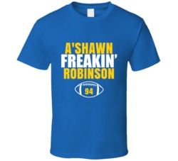 A'shawn Freakin Robinson Football Sports Star Fan T Shirt A'shawn Freakin Robinson Football Sports Star Fan T Shirt