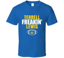 Terrell Freakin Lewis Football Sports Star Fan T Shirt Terrell Freakin Lewis Football Sports Star Fan T Shirt