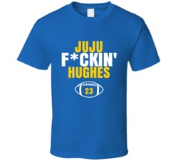 Juju Fckin Hughes Football Sports Star Fan T Shirt Juju Fckin Hughes Football Sports Star Fan T Shirt