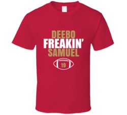 Deebo Freakin Samuel Football Sports Star Fan T Shirt Deebo Freakin Samuel Football Sports Star Fan T Shirt
