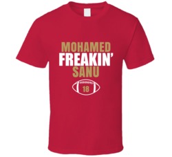 Mohamed Freakin Sanu Football Sports Star Fan T Shirt Mohamed Freakin Sanu Football Sports Star Fan T Shirt