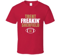 Trent Freakin Sherfield Football Sports Star Fan T Shirt Trent Freakin Sherfield Football Sports Star Fan T Shirt