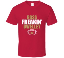 Ross Freakin Dwelley Football Sports Star Fan T Shirt Ross Freakin Dwelley Football Sports Star Fan T Shirt