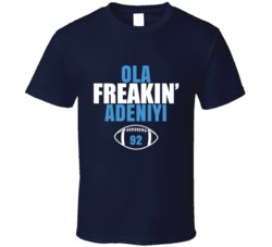 Ola Freakin Adeniyi Football Sports Star Fan T Shirt Ola Freakin Adeniyi Football Sports Star Fan T Shirt
