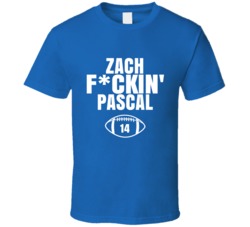 Zach Fckin Pascal Football Sports Star Fan T Shirt Zach Fckin Pascal Football Sports Star Fan T Shirt