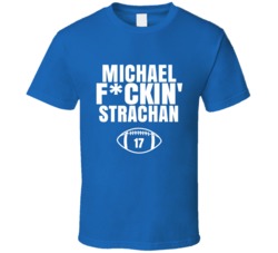 Michael Fckin Strachan Football Sports Star Fan T Shirt Michael Fckin Strachan Football Sports Star Fan T Shirt
