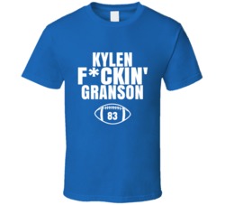Kylen Fckin Granson Football Sports Star Fan T Shirt Kylen Fckin Granson Football Sports Star Fan T Shirt
