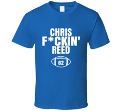 Chris Fckin Reed Football Sports Star Fan T Shirt Chris Fckin Reed Football Sports Star Fan T Shirt