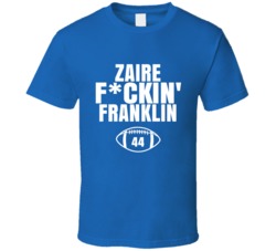 Zaire Fckin Franklin Football Sports Star Fan T Shirt Zaire Fckin Franklin Football Sports Star Fan T Shirt