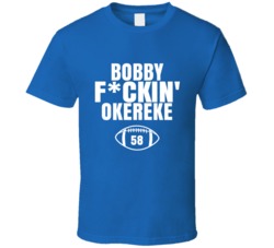 Bobby Fckin Okereke Football Sports Star Fan T Shirt Bobby Fckin Okereke Football Sports Star Fan T Shirt
