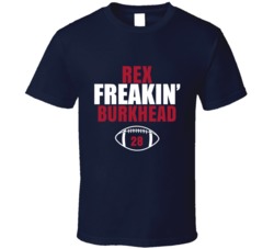 Rex Freakin Burkhead Football Sports Star Fan T Shirt