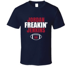 Jordan Freakin Jenkins Football Sports Star Fan T Shirt