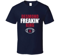 Desmond Freakin King Football Sports Star Fan T Shirt
