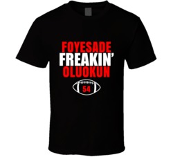 Foyesade Freakin Oluokun Football Sports Star Fan T Shirt Foyesade Freakin Oluokun Football Sports Star Fan T Shirt