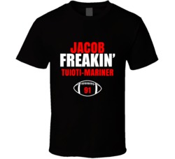 Jacob Freakin Tuioti-mariner Football Sports Star Fan T Shirt Jacob Freakin Tuioti-mariner Football Sports Star Fan T Shirt