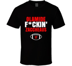 Olamide Fckin Zaccheaus Football Sports Star Fan T Shirt Olamide Fckin Zaccheaus Football Sports Star Fan T Shirt
