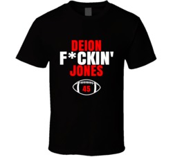Deion Fckin Jones Football Sports Star Fan T Shirt Deion Fckin Jones Football Sports Star Fan T Shirt