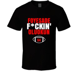 Foyesade Fckin Oluokun Football Sports Star Fan T Shirt Foyesade Fckin Oluokun Football Sports Star Fan T Shirt